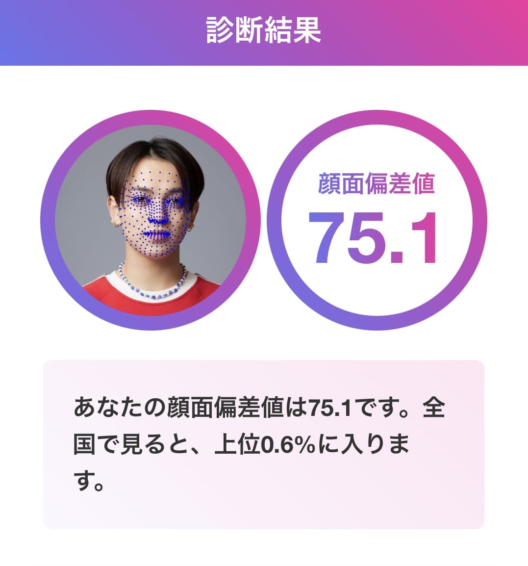 宮近海斗 顔面偏差値